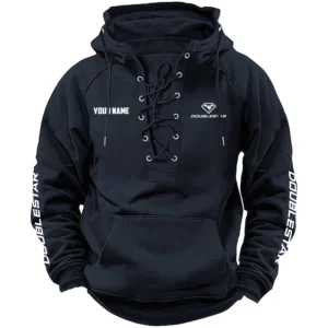 E.R. Amantino Exclusive Logo Tactical Lace Up Hoodie OUHUH1210815ERZ
