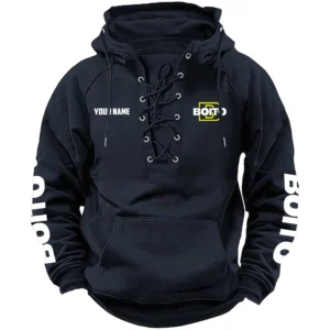 Escort Exclusive Logo Tactical Lace Up Hoodie OUHUH1210815ESZ
