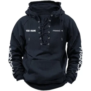 FN Herstal Exclusive Logo Tactical Lace Up Hoodie OUHUH1210815FNZ