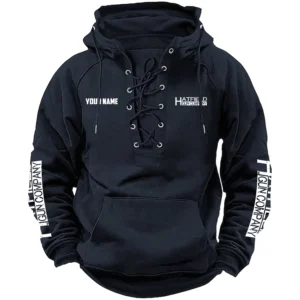 Harrington & Richardson Exclusive Logo Tactical Lace Up Hoodie OUHUH1210815HRZ