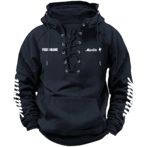 Mauser Exclusive Logo Tactical Lace Up Hoodie OUHUH1210815MSZ