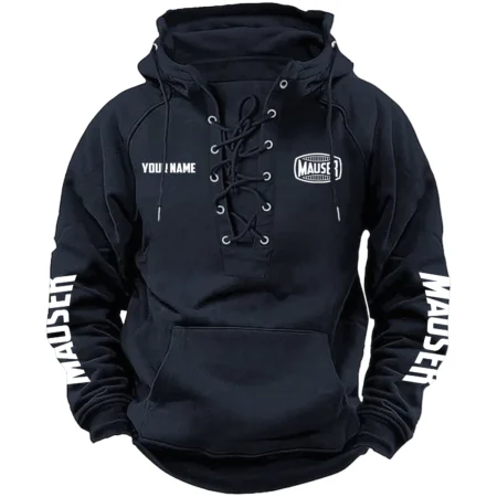 Mauser Exclusive Logo Tactical Lace Up Hoodie OUHUH1210815MSZ