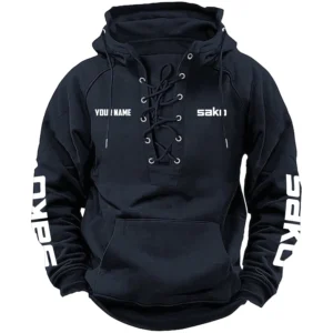 Sabatti Exclusive Logo Tactical Lace Up Hoodie OUHUH1210815SBZ