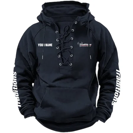Traditions Exclusive Logo Tactical Lace Up Hoodie OUHUH1210815TDZ