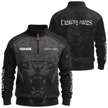 Dakota Arms Exclusive Logo Half Zipper Sweatshirt OUHUHZS081501DAZ