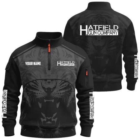Hatfield Exclusive Logo Half Zipper Sweatshirt OUHUHZS081501HTZ