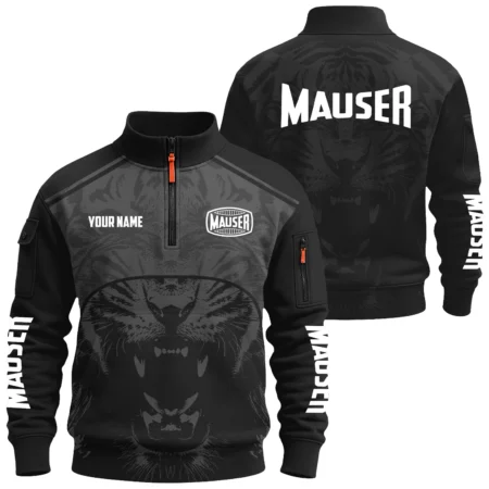 Mauser Exclusive Logo Half Zipper Sweatshirt OUHUHZS081501MSZ