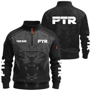 Merkel Exclusive Logo Half Zipper Sweatshirt OUHUHZS081501MKZ Merkel Exclusive Logo Half Zipper Sweatshirt OUHUHZS081501MKZ