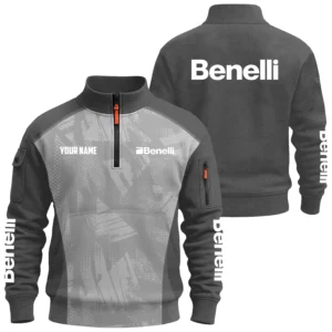 Krieghoff Exclusive Logo Half Zipper Sweatshirt OUHUHZS081510KRZ Krieghoff Exclusive Logo Half Zipper Sweatshirt OUHUHZS081510KRZ