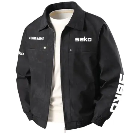 Sako Exclusive Logo Marble Dust Jacket OUHUV2130815SKZ