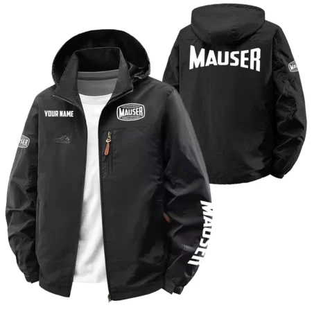 Mauser Exclusive Logo Softshell Waterproof Outdoor Jacket Detachable Hood OUHUWOJA0815MSZ
