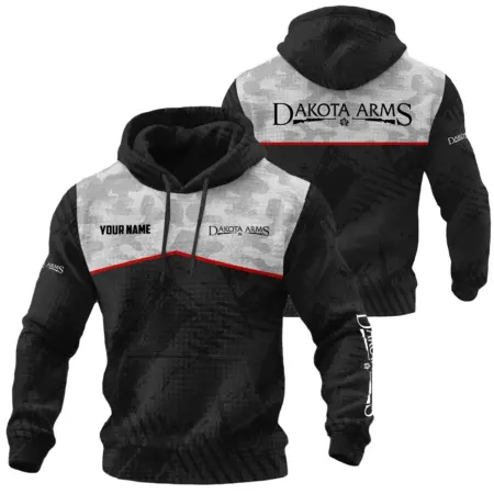 Dakota Arms Exclusive Logo Waffle Quilted Hoodie OUHUH358081503DAZ