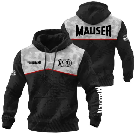 Mauser Exclusive Logo Waffle Quilted Hoodie OUHUH358081503MSZ