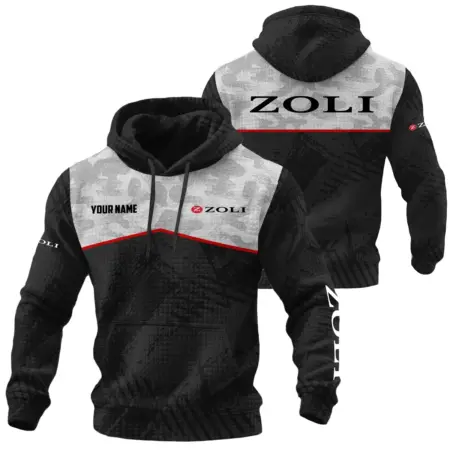 Zoli Exclusive Logo Waffle Quilted Hoodie OUHUH358081503ZLZ