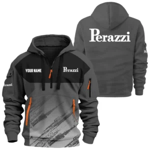 E.R. Amantino Exclusive Logo Hoodie Half Zipper OUHUN3DHHZ04ERZ