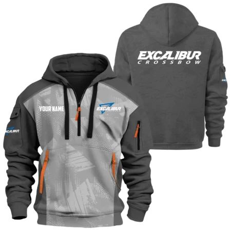 Excalibur Crossbow Exclusive Logo Hoodie Half Zipper OUHUN3DHHZ10ECZ