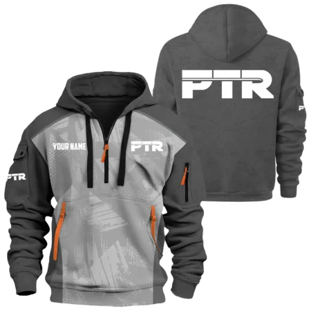 PTR Industries Exclusive Logo Hoodie Half Zipper OUHUN3DHHZ10PTZ