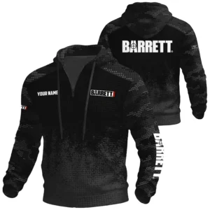 Sabatti Exclusive Logo Waffle Quarter-zip Hoodie OUHUWQH081503SBZ