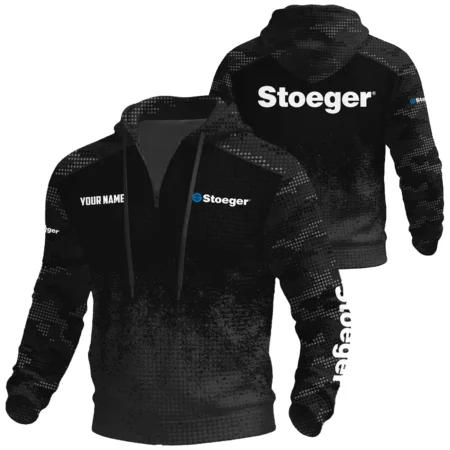 Stoeger Exclusive Logo Waffle Quarter-zip Hoodie OUHUWQH081503SGZ