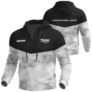 Kimber Exclusive Logo Waffle Quarter-zip Hoodie OUHUWQH081505KBZ Kimber Exclusive Logo Waffle Quarter-zip Hoodie OUHUWQH081505KBZ