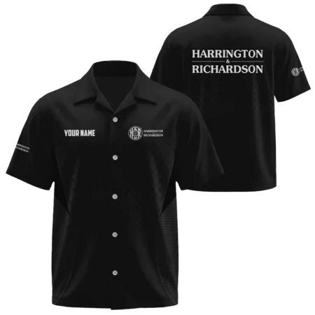 Harrington & Richardson Exclusive Logo Short Sleeve Camp Collar Shirts OUHUHW26081501HRZ