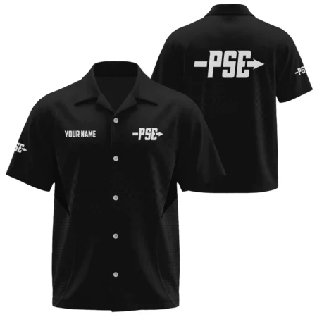 PSE Archery Exclusive Logo Short Sleeve Camp Collar Shirts OUHUHW26081501PAZ