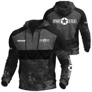 Legacy Sports International Exclusive Logo Waffle Quarter-zip Hoodie OUHUWQH081508LSZ