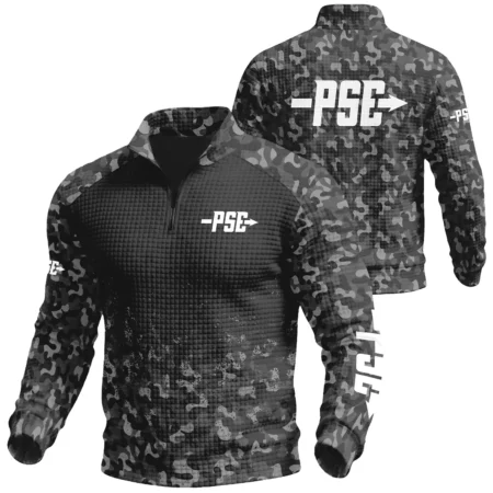 PSE Archery Exclusive Logo Waffle Quarter-zip Sweatshirt OUHUWQS081509PAZ